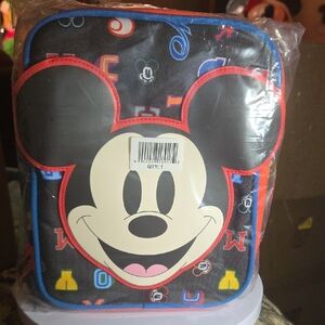 Disney Mickey Mouse Kids Bag - Black and Red
